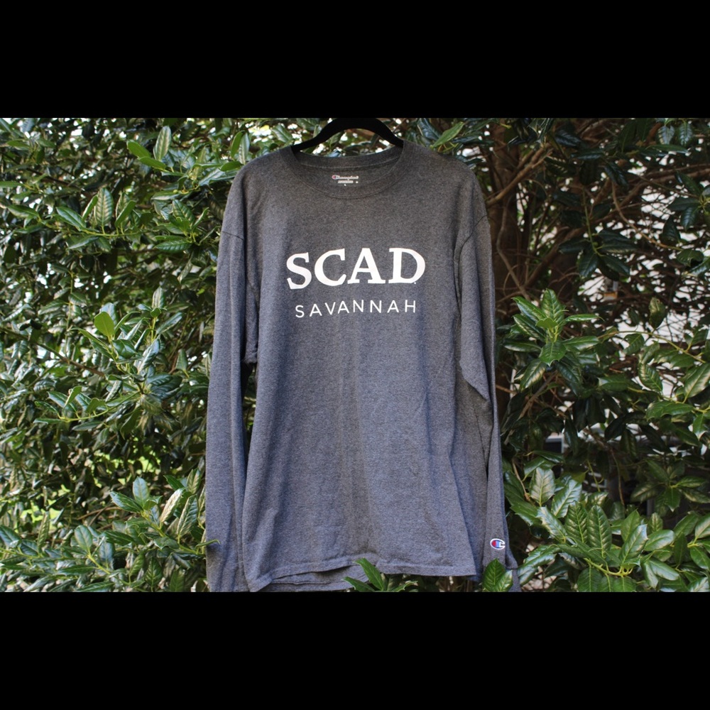 Charcoal Grey Champion SCAD Unisex Long Sleeve